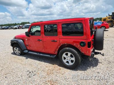 Drugie zdjęcie samochodu z przodu: 2021 JEEP WRANGLER UNLIMITED SPORT VIN:1C4HJXDM4MW687847 - miniatura