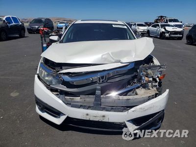 Piąte zdjęcie samochodu w środku: 2017 HONDA CIVIC EX VIN:19XFC1F37HE207299 - miniatura
