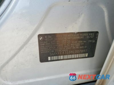 Zdjęcie 14 z 14 samochodu: 2008 BMW X5 3.0I VIN:5UXFE43538L007897 - miniatura