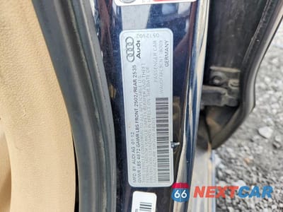 Zdjęcie 12 z 12 samochodu: 2012 AUDI A6 PREMIUM PLUS VIN:WAUDFAFC9CN118009 - miniatura