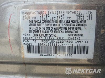 Zdjęcie 12 z 12 samochodu: 2021 NISSAN SENTRA SV VIN:3N1AB8CV3MY291550 - miniatura
