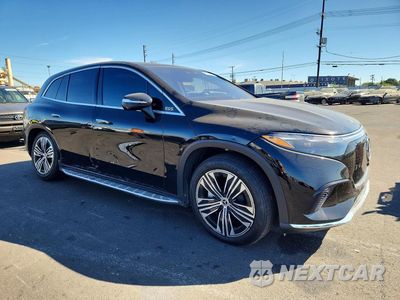 Czwarte zdjęcie samochodu z boku: 2024 MERCEDES-BENZ EQS SUV 450+ VIN:4JGDM2DB9RA030856 - miniatura