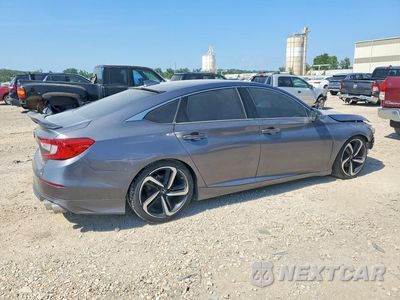 Trzecie zdjęcie samochodu z tyłu: 2018 HONDA ACCORD SPORT VIN:1HGCV2F38JA003270 - miniatura