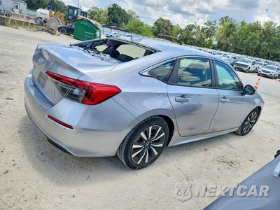 Trzecie zdjęcie samochodu z tyłu: 2022 HONDA CIVIC EX VIN:JHMFE1F72NX001198 - miniatura