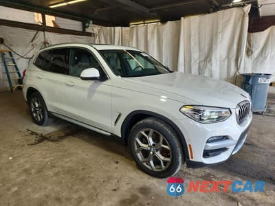 Czwarte zdjęcie samochodu z boku: 2020 BMW X3 XDRIVE30I VIN:5UXTY5C01L9C07917 - miniatura