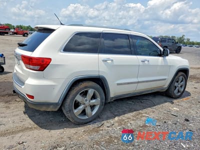 Trzecie zdjęcie samochodu z tyłu: 2011 JEEP GRAND CHEROKEE OVERLAND VIN:1J4RR6GT3BC604637 - miniatura