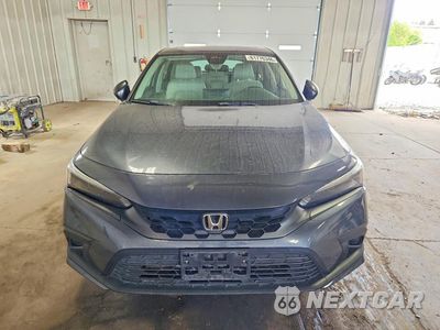 Piąte zdjęcie samochodu w środku: 2022 HONDA CIVIC EXL VIN:19XFL1H70NE016755 - miniatura