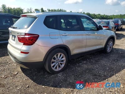 Trzecie zdjęcie samochodu z tyłu: 2016 BMW X3 XDRIVE28I VIN:5UXWX9C53G0D90993 - miniatura