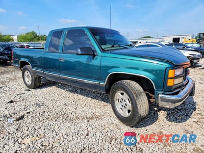 Czwarte zdjęcie samochodu z boku: 1998 GMC SIERRA K1500 VIN:2GTEK19R6W1527769 - miniatura