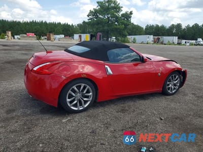 Trzecie zdjęcie samochodu z tyłu: 2010 NISSAN 370Z ROADSTER VIN:JN1AZ4FH9AM304407 - miniatura