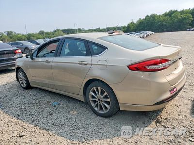 Drugie zdjęcie samochodu z przodu: 2017 FORD FUSION SE HYBRID VIN:3FA6P0LU8HR323380 - miniatura
