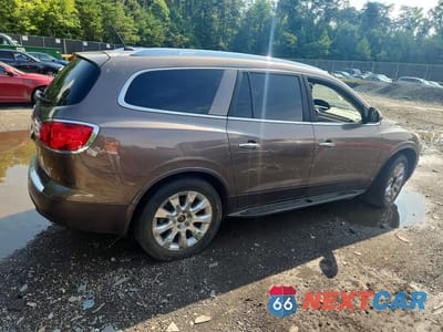 Trzecie zdjęcie samochodu z tyłu: 2010 BUICK ENCLAVE CXL VIN:5GALVCED7AJ127305 - miniatura