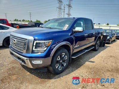 2021 NISSAN TITAN PLATINUM RESERVE 1N6AA1ED1MN523889 - główne zdjęcie licytacji z USA - miniatura