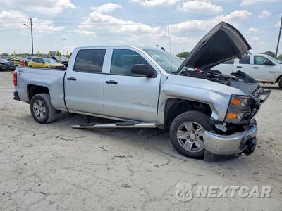 Czwarte zdjęcie samochodu z boku: 2014 CHEVROLET SILVERADO K1500 LT VIN:3GCUKREC6EG476114 - miniatura