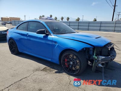 Czwarte zdjęcie samochodu z boku: 2020 BMW M2 CS VIN:WBS1J3C06L7H57443 - miniatura