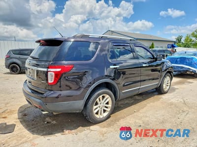 Trzecie zdjęcie samochodu z tyłu: 2014 FORD EXPLORER XLT VIN:1FM5K8D82EGB72281 - miniatura