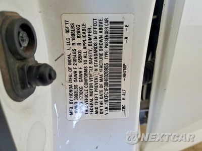 Zdjęcie 12 z 12 samochodu: 2017 HONDA CIVIC EX VIN:19XFC1F30HE020955 - miniatura