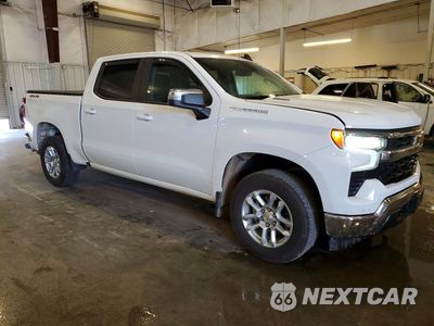 Czwarte zdjęcie samochodu z boku: 2025 CHEVROLET SILVERADO K1500 LT-L VIN:1GCPKKEK2SZ243984 - miniatura