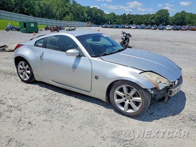 Czwarte zdjęcie samochodu z boku: 2003 NISSAN 350Z COUPE VIN:JN1AZ34E73T004456 - miniatura