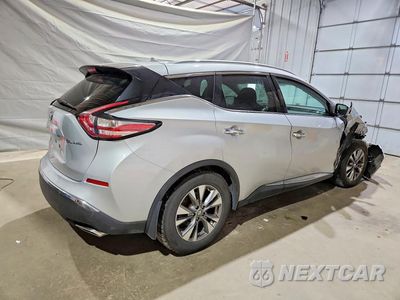 Trzecie zdjęcie samochodu z tyłu: 2015 NISSAN MURANO SL VIN:5N1AZ2MH7FN248775 - miniatura