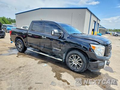 Czwarte zdjęcie samochodu z boku: 2021 NISSAN TITAN SV VIN:1N6AA1EF5MN514047 - miniatura
