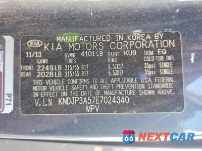 Zdjęcie 12 z 12 samochodu: 2014 KIA SOUL + VIN:KNDJP3A57E7024340 - miniatura