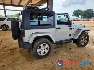 Trzecie zdjęcie samochodu z tyłu: 2007 JEEP WRANGLER SAHARA VIN:1J8FA54137L145526 - miniatura