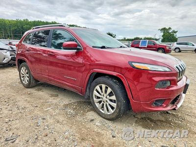 Czwarte zdjęcie samochodu z boku: 2017 JEEP CHEROKEE OVERLAND VIN:1C4PJMJS4HW656486 - miniatura