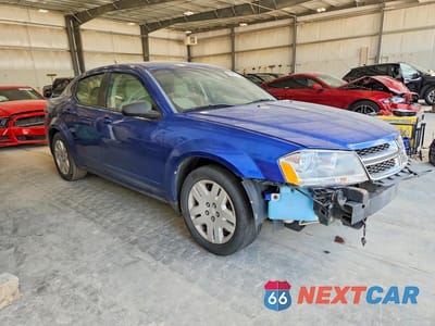 Czwarte zdjęcie samochodu z boku: 2013 DODGE AVENGER SE VIN:1C3CDZAB7DN773261 - miniatura
