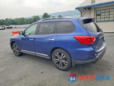 Drugie zdjęcie samochodu z przodu: 2018 NISSAN PATHFINDER PLATINUM VIN:5N1DR2MN0JC620741 - miniatura