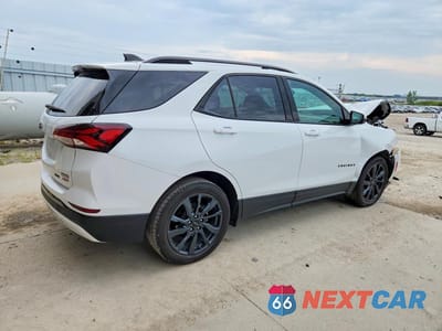 Trzecie zdjęcie samochodu z tyłu: 2023 CHEVROLET EQUINOX RS VIN:3GNAXWEG1PS107707 - miniatura