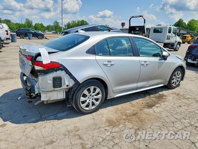 Trzecie zdjęcie samochodu z tyłu: 2020 TOYOTA COROLLA LE VIN:5YFEPRAE5LP028211 - miniatura