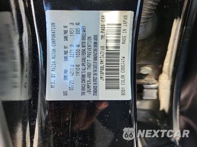 Zdjęcie 12 z 12 samochodu: 2021 MAZDA 3 SELECT VIN:JM1BPBBL9M1343168 - miniatura