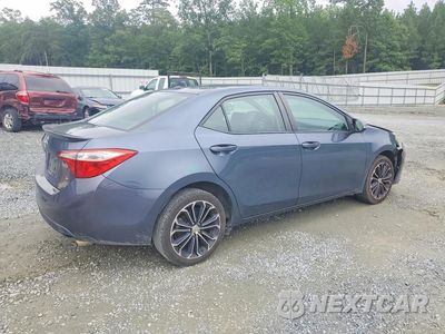 Trzecie zdjęcie samochodu z tyłu: 2014 TOYOTA COROLLA S PLUS VIN:5YFBURHE3EP079727 - miniatura