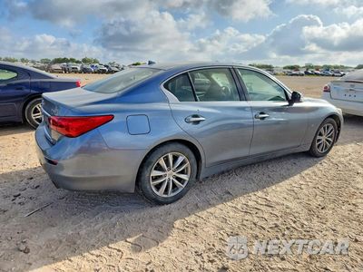 Trzecie zdjęcie samochodu z tyłu: 2014 INFINITI Q50 PREMIUM VIN:JN1BV7AR8EM699087 - miniatura