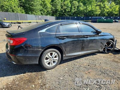 Trzecie zdjęcie samochodu z tyłu: 2019 HONDA ACCORD SPORT VIN:1HGCV1F34KA131615 - miniatura
