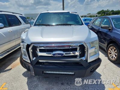 Piąte zdjęcie samochodu w środku: 2017 FORD F150 SUPERCREW VIN:1FTEW1C84HKC65595 - miniatura