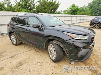 Czwarte zdjęcie samochodu z boku: 2021 TOYOTA HIGHLANDER LIMITED VIN:5TDDZRBHXMS525469 - miniatura