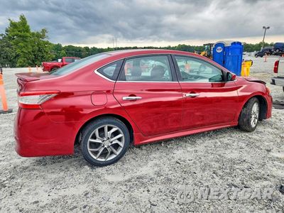 Trzecie zdjęcie samochodu z tyłu: 2013 NISSAN SENTRA S VIN:3N1AB7AP8DL715610 - miniatura
