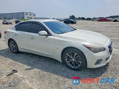 Czwarte zdjęcie samochodu z boku: 2017 INFINITI Q50 3.0T SIGNATURE EDITION VIN:JN1EV7AR5HM837976 - miniatura