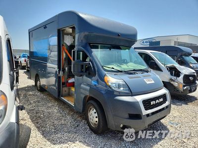 Czwarte zdjęcie samochodu z boku: 2022 RAM PROMASTER 3500 CARGO - CLN TITLE - PRIOR FLEET VIN:3C7WRVMGXNE126789 - miniatura