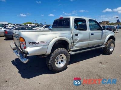 Trzecie zdjęcie samochodu z tyłu: 2001 TOYOTA TACOMA DOUBLE CAB PRERUNNER VIN:5TEGN92N51Z797750 - miniatura