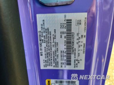 Zdjęcie 12 z 12 samochodu: 2021 FORD MUSTANG VIN:1FA6P8THXM5102927 - miniatura