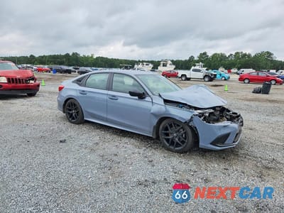 Czwarte zdjęcie samochodu z boku: 2024 HONDA CIVIC SPORT VIN:2HGFE2F54RH511960 - miniatura