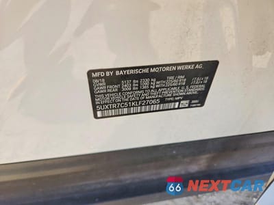 Zdjęcie 13 z 13 samochodu: 2019 BMW X3 SDRIVE30I VIN:5UXTR7C51KLF27065 - miniatura