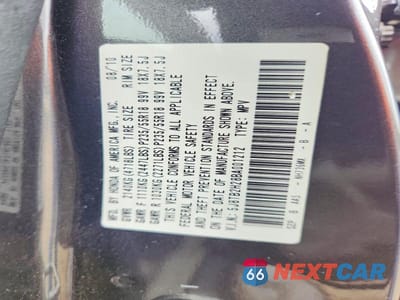Zdjęcie 13 z 13 samochodu: 2011 ACURA RDX VIN:5J8TB2H28BA001212 - miniatura