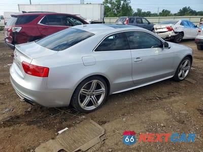 Trzecie zdjęcie samochodu z tyłu: 2013 AUDI S5 PREMIUM PLUS VIN:WAUCGAFR6DA043260 - miniatura
