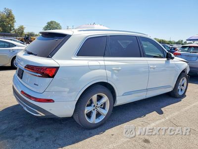Trzecie zdjęcie samochodu z tyłu: 2022 AUDI Q7 PREMIUM VIN:WA1AJBF75ND012138 - miniatura