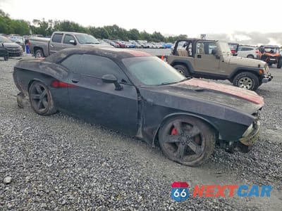 Czwarte zdjęcie samochodu z boku: 2013 DODGE CHALLENGER SXT VIN:2C3CDYAG3DH520128 - miniatura