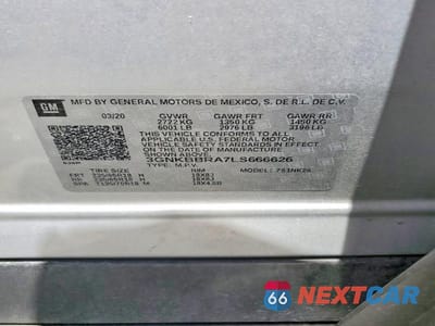 Zdjęcie 13 z 13 samochodu: 2020 CHEVROLET BLAZER VIN:3GNKBBRA7LS666626 - miniatura